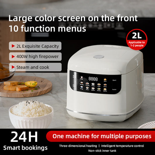 Arrocera Inteligente Multifunción con Reserva Programable