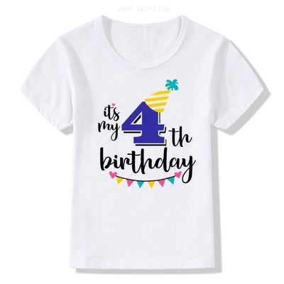 Playera Infantil con Número de Cumpleaños - Image 21