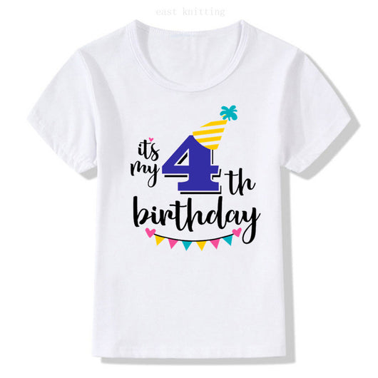 Playera Infantil con Número de Cumpleaños - Image 21