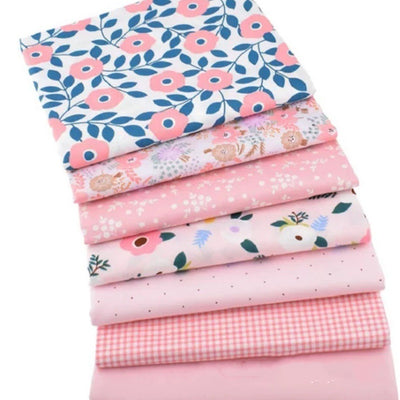 Set de Tela de Algodón Twill Estampada para Patchwork DIY Artesanal - Image 3