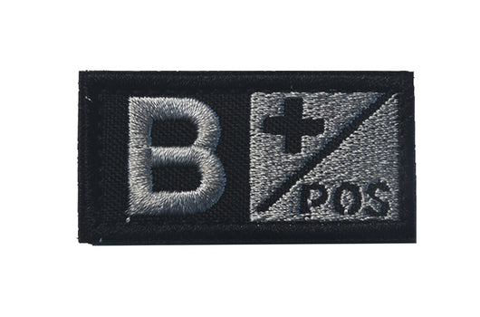 Brazalete Táctico con Parche Bordado de Tipo de Sangre y Velcro - Image 7