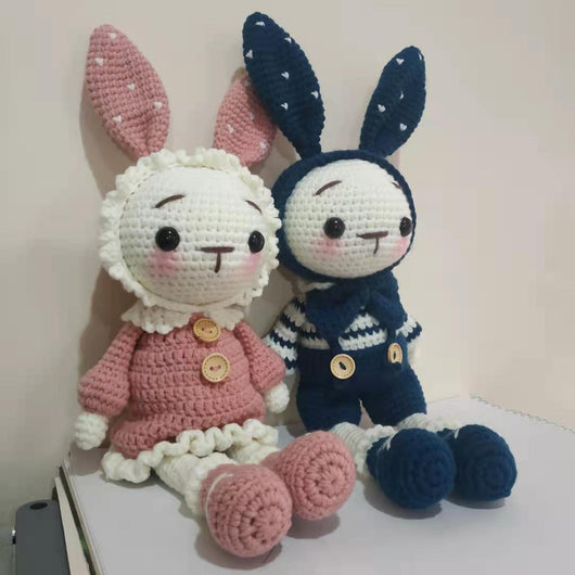 Kit Completo Muñeca Conejo Amigurumi - Lana y Accesorios para Crochet - Image 46