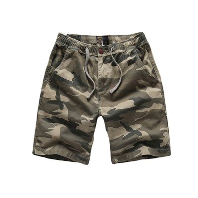 Pantalones Cortos de Trabajo Deportivo en Algodón con Cinco Bolsillos - Image 4