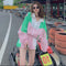 Conjunto de Shorts Casual Estilo Urbano - Dos Piezas Rejuvenecedor
