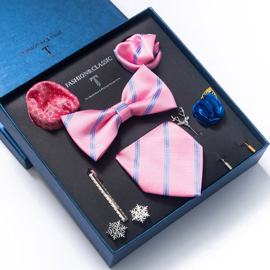 Conjunto de 8 Piezas de Corbatas para Traje Formal de Hombre - Image 29