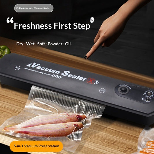Selladora al Vacío Automática Compacta para Conservación de Alimentos