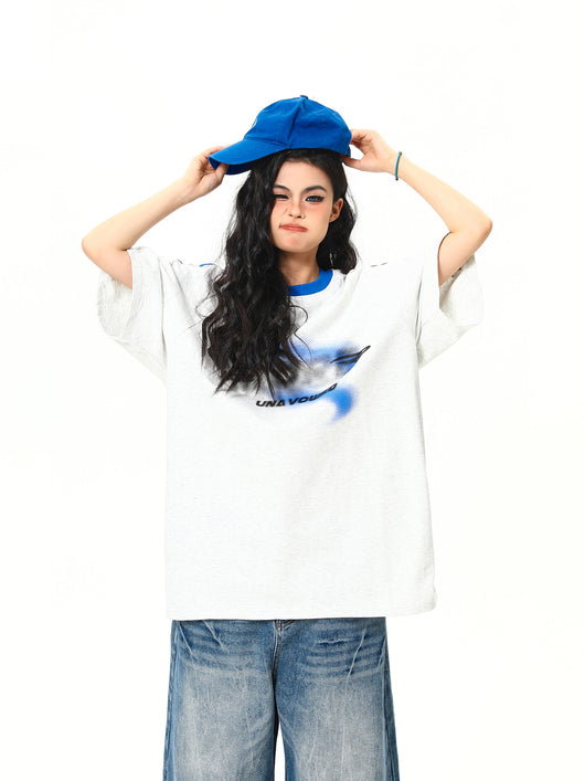 Playera Retro Patchwork Contraste de Colores para Mujer - Image 15