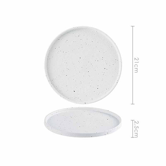 Juego de Vajilla de Porcelana: Platos y Cucharas para Comedor - Image 6