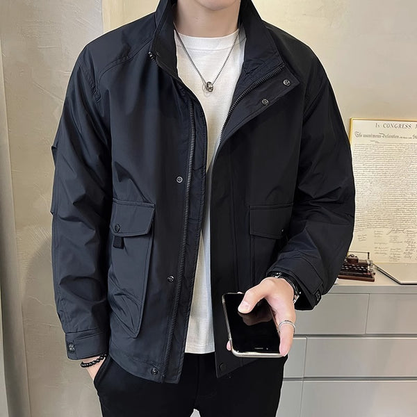 Abrigo de Trabajo Versátil para Hombre - Chaqueta Premium Multiuso