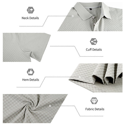 Polo Cuadros Hombre Transpirable Casual - Image 31
