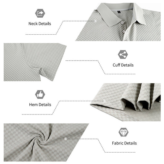 Polo Cuadros Hombre Transpirable Casual - Image 31