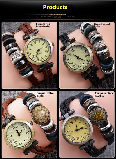 Reloj Pulsera Vintage Artesanal con Giro de Moda para Mujer - Image 17