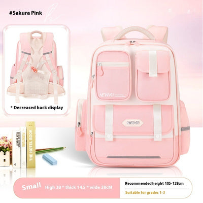 Mochila Escolar Ergonómica de Protección Espinal con Múltiples Compartimentos - Image 10
