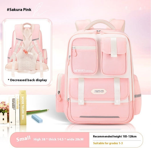 Mochila Escolar Ergonómica de Protección Espinal con Múltiples Compartimentos - Image 10