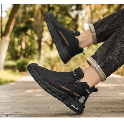 Zapatos de Trabajo Antideslizantes para Hombre con Cierre de Cremallera - Image 20