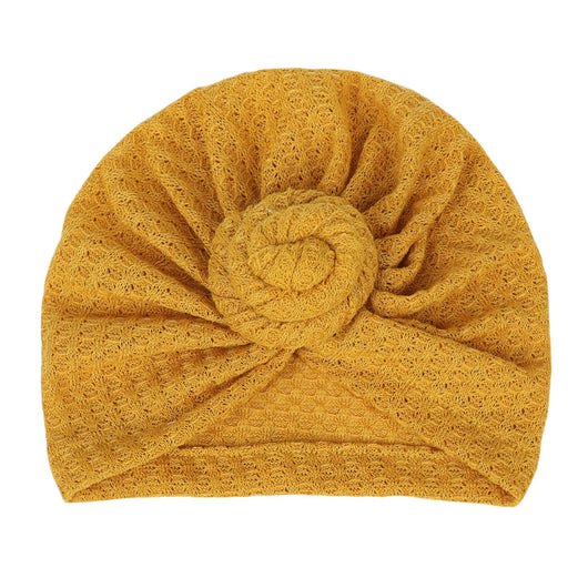 Gorro de Bebé Waffle Liso con Elástico Ajustable - Image 20
