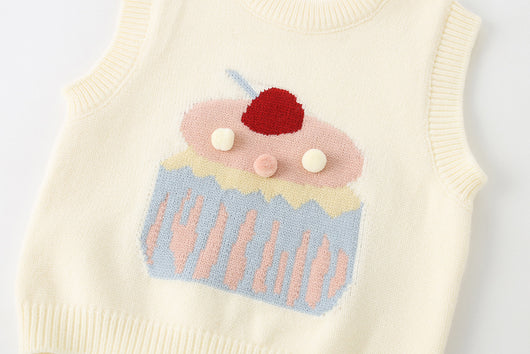 Chaleco Tejido para Niña - Abrigo Primavera y Otoño - Image 8