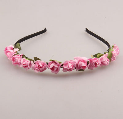 Diadema con 12 Rosas de Papel - Image 2
