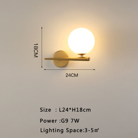 Lámpara de Pared Minimalista para Hotel y Sala de Estar Moderna - Image 8