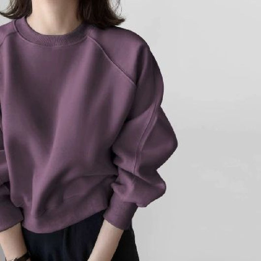 Blusa Retro Cuello Redondo Manga Corta para Mujer