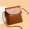 Bolso Mensajero de Cuero Suave para Mujer - Estilo Contemporáneo