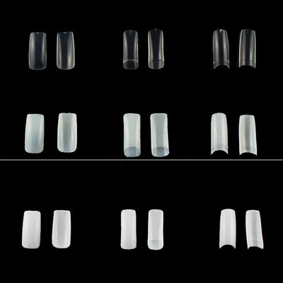 Uñas Postizas Francesas Media Punta - Caja de 500 Piezas Color Natural - Image 9