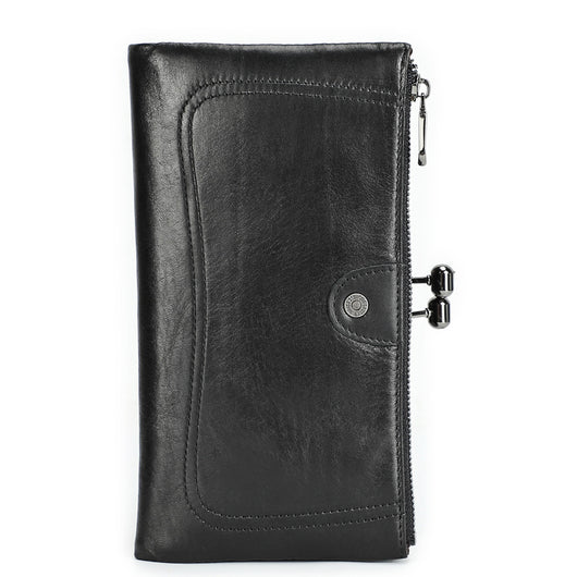 Billetera de Cuero Premium para Mujer - Diseño Elegante Black Angel - Image 14