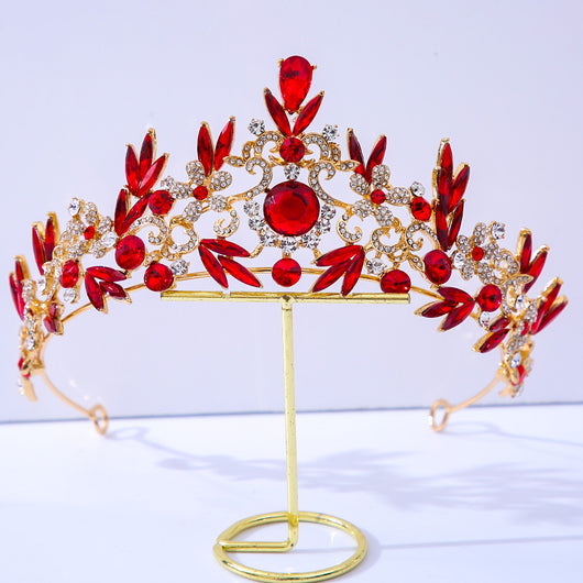 Joya de Adulto Crown Alloy con Cristales Brillantes - Image 3