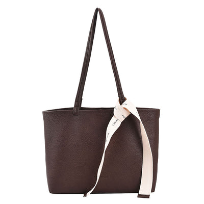 Bolso de Cuero Retro para Mujer - Diseño Clásico y Versátil - Image 5