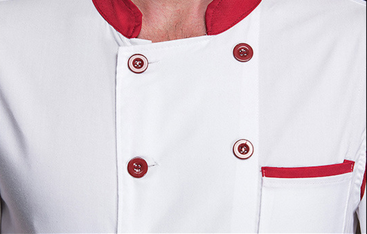 Uniforme Chef Manga Corta Transpirable Malla Ligera - Image 11