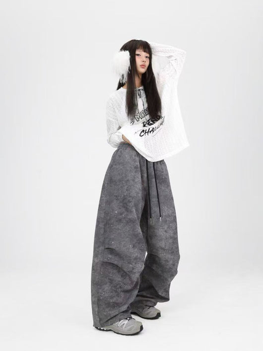 Overoles Retro Gris Carbón para Mujer - Image 19
