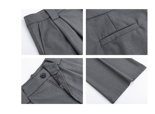 Pantalón de Vestir Recto Versátil para Oficina - Image 11
