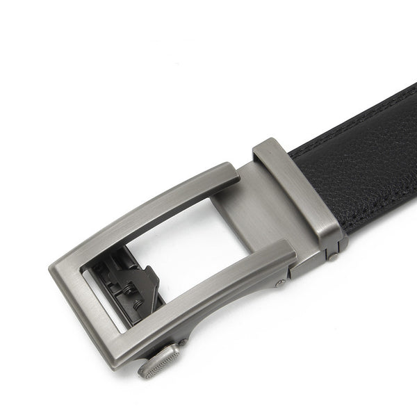 Cinturón de Cuero Automático para Hombre - Hebilla Inteligente Piel Genuina