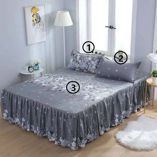 Juego de Cama Completo 3 Piezas: Sábana, Funda de Almohada y Cubrecama Suave - Image 6