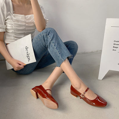 Zapatos de Tacón Cuadrado Grueso para Mujer - Image 29