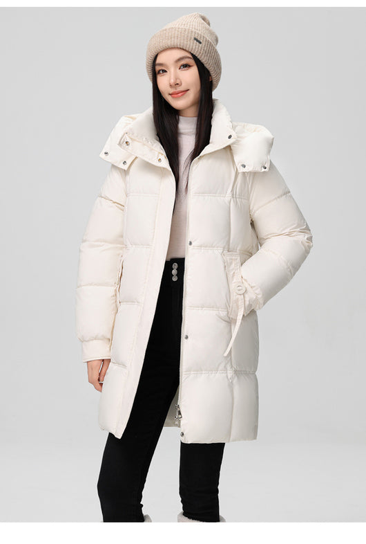 Abrigo Acolchado de Algodón Talla Grande para Mujer - Image 28