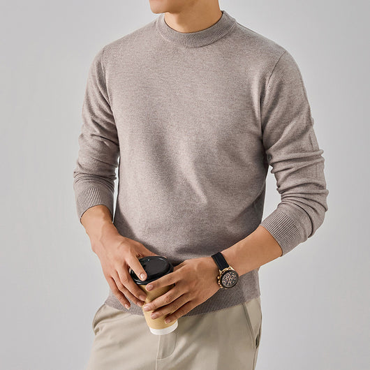 Suéter Tejido Grueso Multicolor para Hombre - Image 17