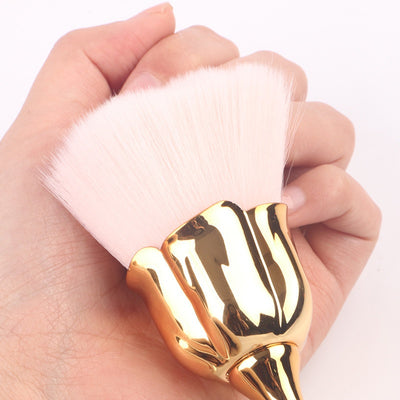 Brocha Aplicadora de Polvo Suelto Rose - Herramienta de Maquillaje Profesional - Image 17