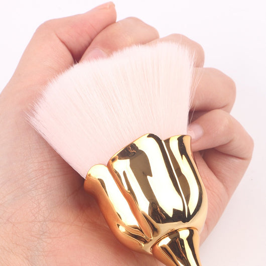 Brocha Aplicadora de Polvo Suelto Rose - Herramienta de Maquillaje Profesional - Image 17