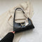 Bolso de Hombro Retro Casual con Asa Axilar