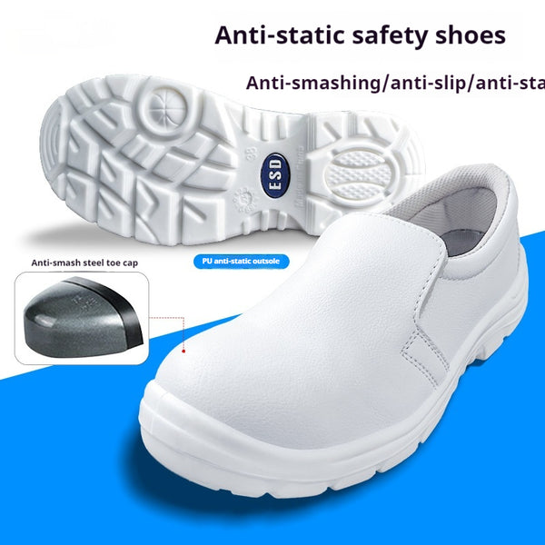 Zapatos de Seguridad Antiestáticos con Punta de Acero - Protección Total para el Trabajo
