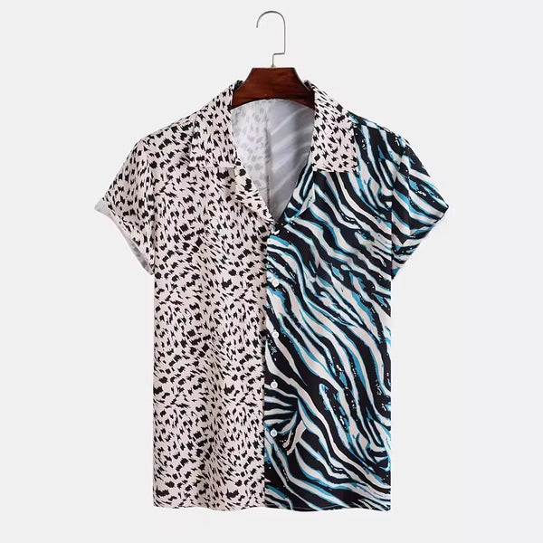 Camisa de Playa Estilo Hawaiano para Hombre