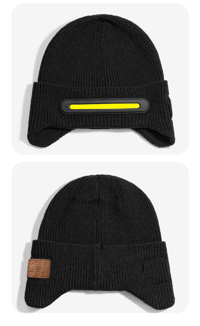 Gorro Tejido con Iluminación LED para Correr de Noche - Image 10