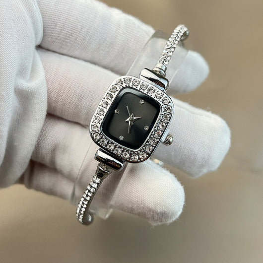 Reloj de Diamantes Cuadrado para Mujer de Moda - Image 34