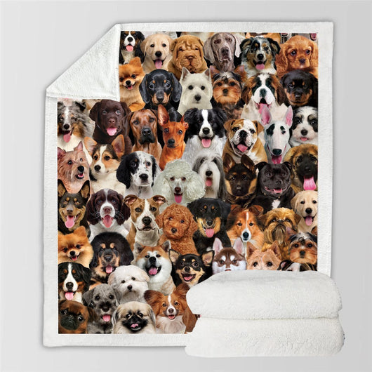 Manta Flanela Estampada para Perros de Moda - Image 37