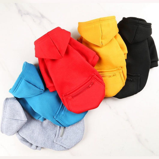 Sudadera con Bolsillo y Cierre para Mascotas Pequeñas y Medianas - Image 9
