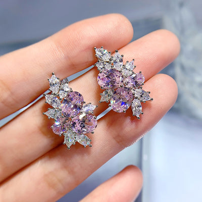 Aretes Ovalados de Plata con Corte Flor de Hielo - Image 13