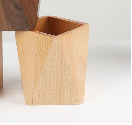 Organizador de Escritorio en Madera - Caja de Almacenamiento para Artículos de Oficina - Image 9