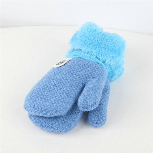 Guantes Térmicos Infantiles Tejidos Gruesos con Etiqueta - Image 16