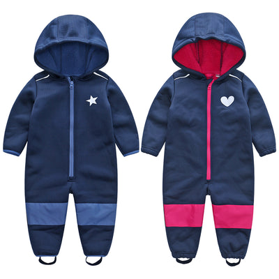 Traje de Esquí Infantil Soft Shell - Mono Térmico para Niños - Image 3